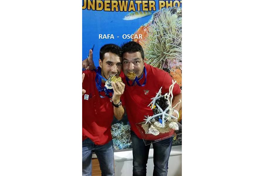 La selección de Castilla y León de Actividades subacuáticas, campeón de Europa