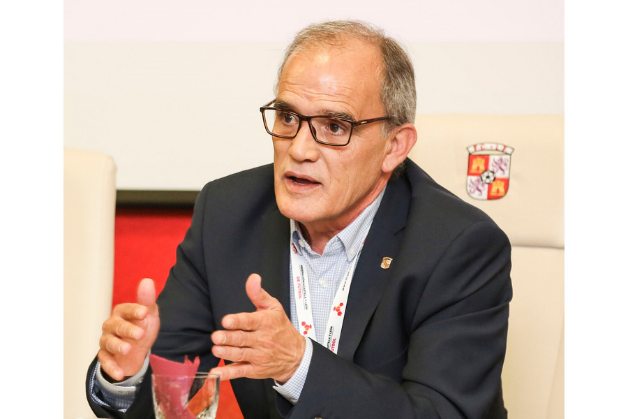 Marcelino Maté, reelegido presidente del fútbol de Castilla y León