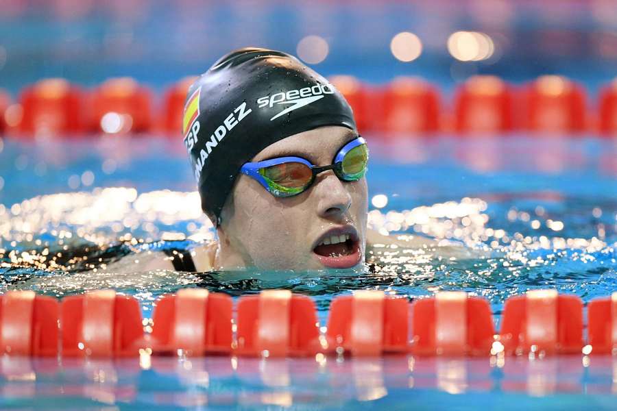Marta Fernández, doble campeona del mundo de natación paralímpica