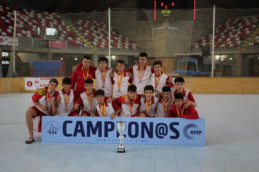 Castilla y León logra un oro y un bronce en los Campeonatos de España de Hockey